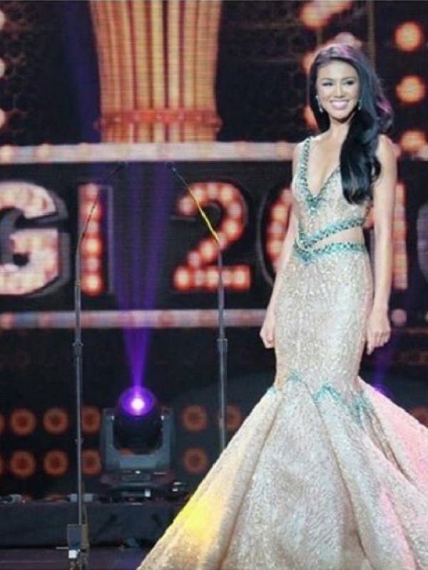 Ariska Putri Pertiwi berhasil memenangkan kontes Miss Grand International 2016. (Instagram/ikapertiwi)