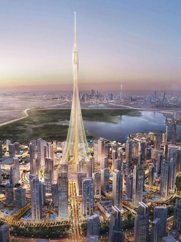 The Tower nantinya akan mengalahkan Burj Khalifa. (Via: boredpanda.com)