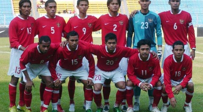 Timnas Indonesia Piala AFF 2008, dikandaskan Thailand di semifinal. (Istimewa)