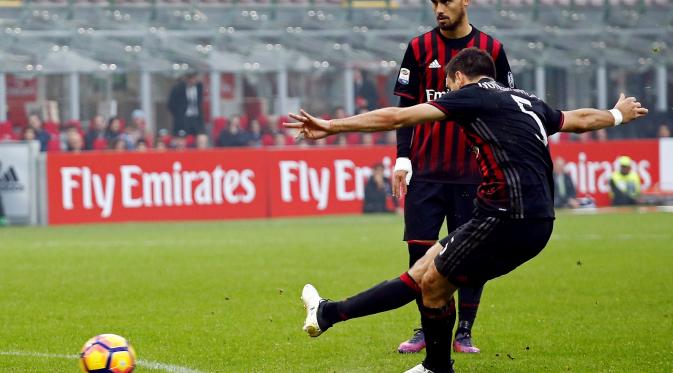 Gelandang AC Milan Giacomo Bonaventura (REUTERS/Alessandro Garofalo)