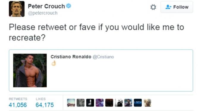 Peter Crouch (Twitter)