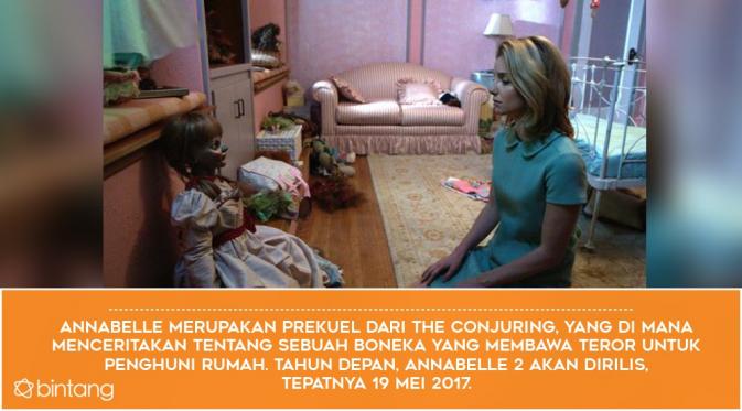 Annabelle. (Desain by Muhammad Iqbal Nurfajri/Bintang.com)
