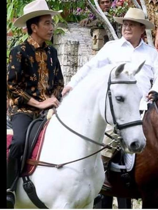 Jokowi dan Prabowo. foto: Facebook (Info Seputar Presiden)