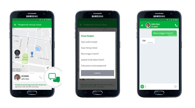  GrabChat Mudahkan Komunikasi antara Pengguna dan Pengemudi Grab