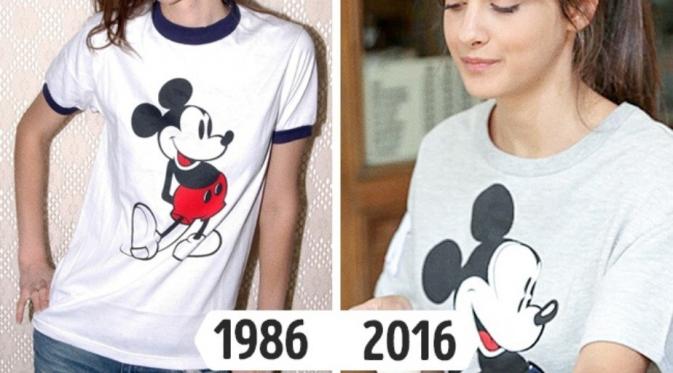 Sebelum kamu memakainya, dahulu baju ini hits lebih dulu di zaman mama kamu. (via: Brightside.me)