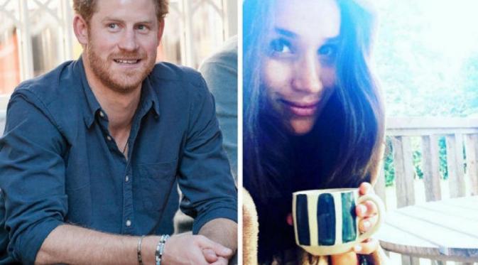 Pangeran Harry dan Meghan Markle mengenakan gelang yang sama.