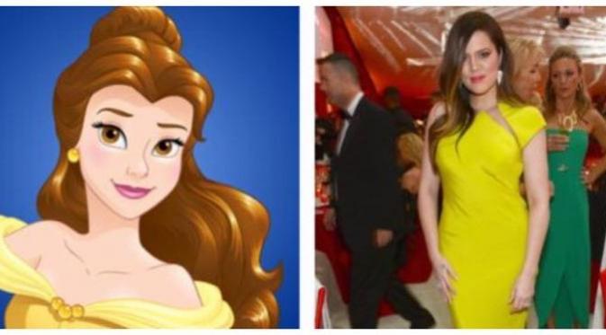 Kardashian-Jenner bersaudara menjadi Putri Disney