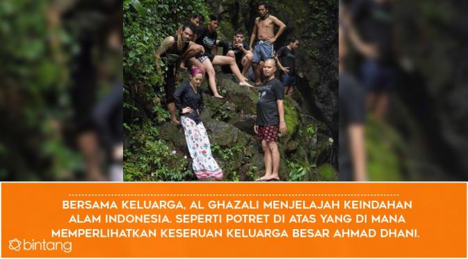 Intip Liburan Seru Ala Al Ghazali. (Foto: Instagram/@alghazali7, Desain: Nurman Abdul Hakim/Bintang.com)