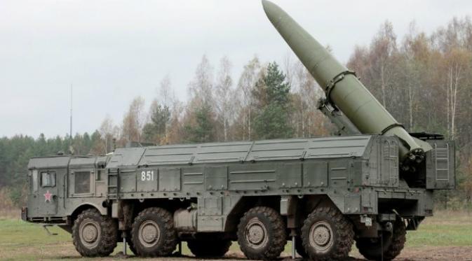 Ilustrasi sistem rudal Iskander-M milik Rusia. (Sumber Sputnik International)