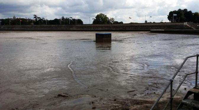 Danau tempat cincin kawin Matt menghilang saat berenang di musim panas lalu. (Foto: mirror.co.uk)