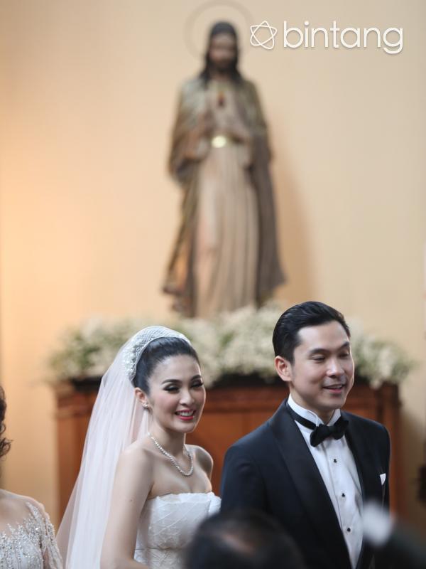 Pernikahan Sandra Dewi - Harvey Moeis (Nurwahyunan/bintang.com)