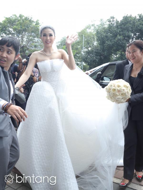 Pernikahan Sandra Dewi (Galih W. Satria/bintang.com)
