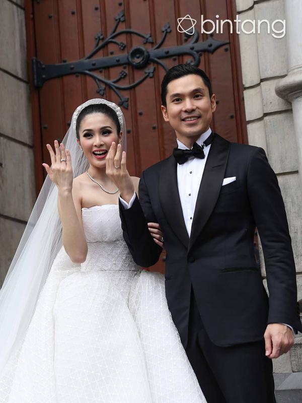 Pernikahan Sandra Dewi dan Harvey Moeis (Nurwahyunan/bintang.com)