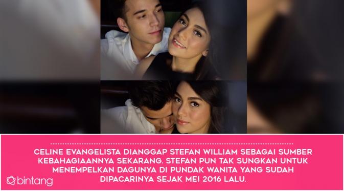 Sederet Potret Pelukan Intim Celine Evangelista - Stefan Willliam. (Foto: Instagram/@stefannwilliam, Desain: Nurman Abdul Hakim/Bintang.com)