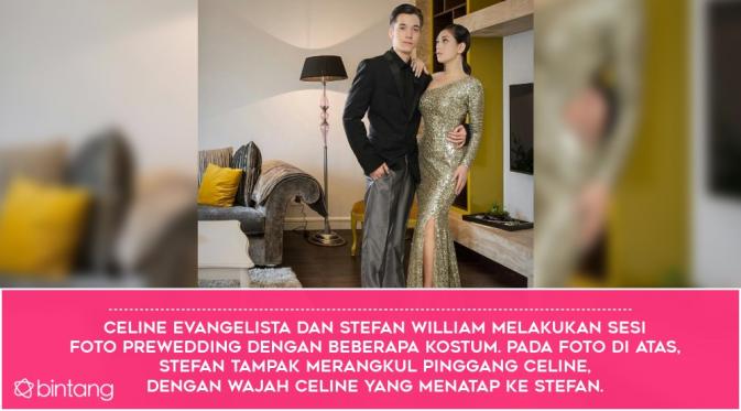 Sederet Potret Pelukan Intim Celine Evangelista - Stefan Willliam. (Foto: Instagram/@celine_evangelista, Desain: Nurman Abdul Hakim/Bintang.com)