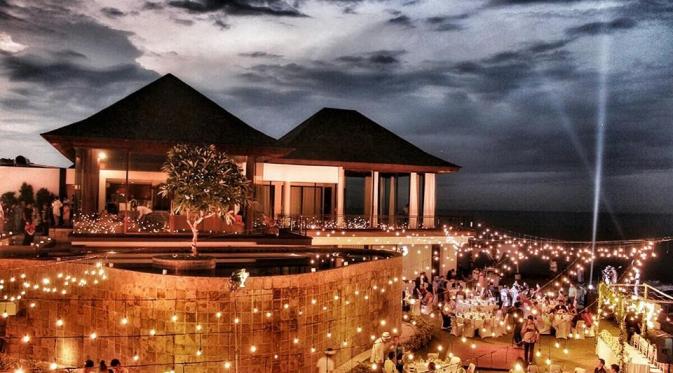 Bracha Balangan, lokasi pernikahan Celine Evangelista dan Stefan William. ( via ohana.wedding)