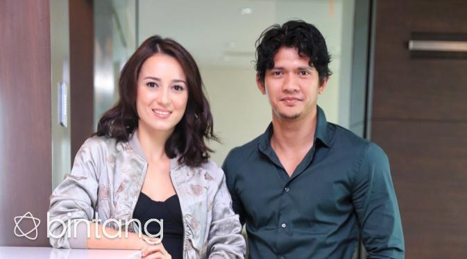 Julie Estelle dan Iko Uwais. (Adrian Putra/Bintang.com)