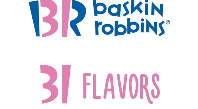 Baskin Robins. 31 rasa. (Via: boredpanda.com)