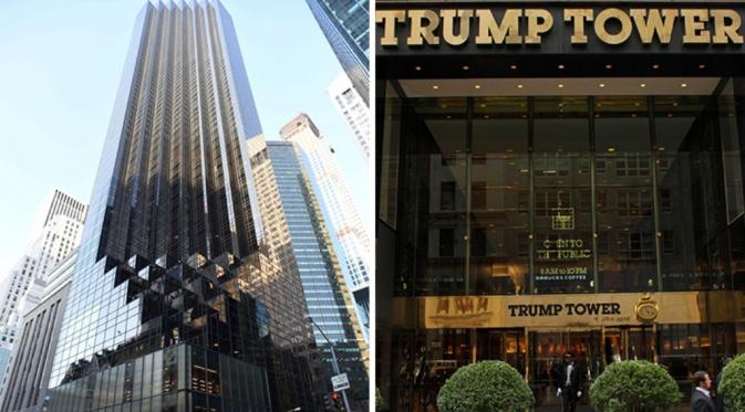 Setiap ruangan memiliki unsur emas, ini dia sudut mewah rumah Donald Trump. (via: http://myfirstclasslife.com)