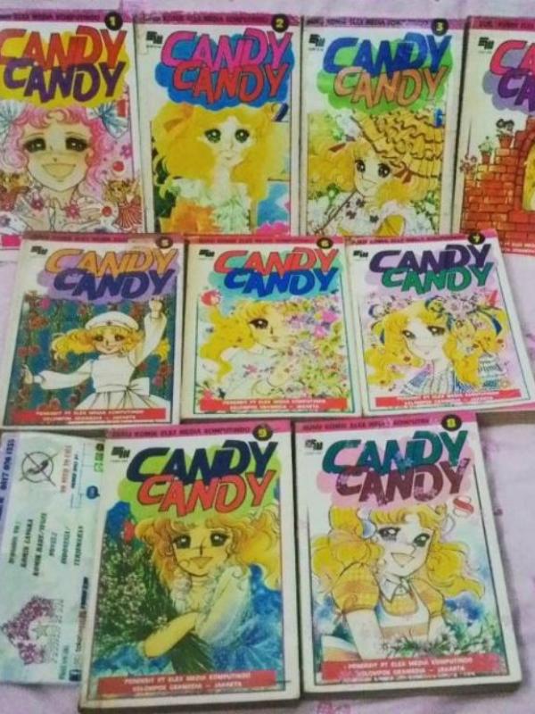Komik. Siapa yang baca komik Candy Candy? Ngacung! (Via: instagram.com/dhouseoflebon)