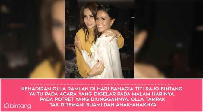 Tamu Pernikahan Titi Rajo Bintang, dari Selebriti Hingga Ahok (Foto: Instagram/@ollaramlanaufar, Desain: Nurman Abdul Hakim/Bintang.com)