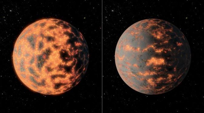 Exoplanet 55 Cancri-e (Sumber: Space.com)