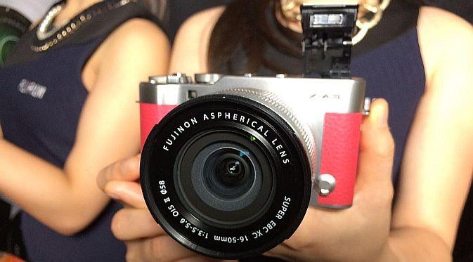Fujifilm X-A3 (Foto: Andina Librianty / Liputan6.com)