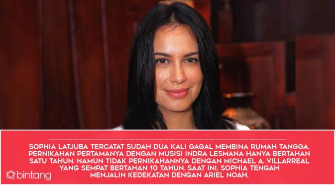 Sophia Latjuba. (Desain: Nurman Abdul Hakim/Bintang.com)