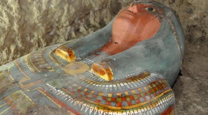 Arkeolog Temukan Mumi 'Utuh' Berusia 3.200 Tahun di Mesir (AFP)