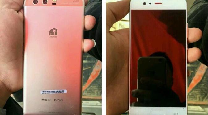 Prototipe ponsel yang diduga sebagai Huawei P10 (Sumber: Phone Arena)