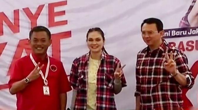 Luna Maya dan Ahok (Liputan6.com)