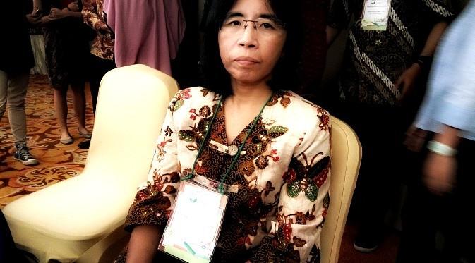Dr rer Nat Marselina Irasonia Tan, prediabetes lewat urine belum pernah dilakukan di luar negeri (Foto: /Fitri Haryanti Harsono)