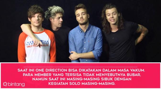 Vakum, kini One Direction tinggal puing (Desain: Nurman Abdul Hakim/Bintang.com)