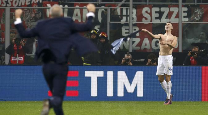 Winger Inter Milan Ivan Perisic (REUTERS/Alessandro Garofalo)