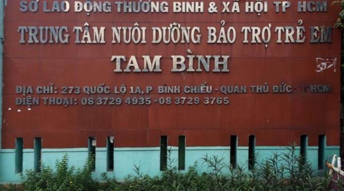 Panti asuhan Tam Binh, tempat Angelina Jolie mengadopsi putra keduanya, Pax, pada tahun 2007. (Sumber: Mirror)