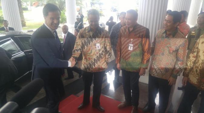 PM Belanda kunjungi Semarang (Liputan6.com / Edhie Prayitno Ige) 