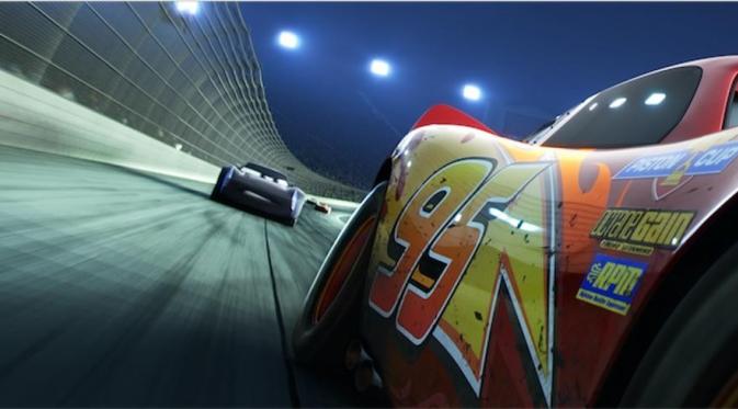 Film animasi Cars 3 garapan Pixar dan Disney menjanjikan nuansa suram di dalamnya.