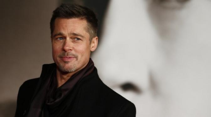 Brad Pitt mampu membuktikan bahwa dirinya bisa menjalani hidup yang bahagia tanpa Angelina Jolie. (Foto: AFP)