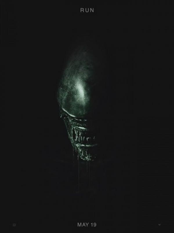 Poster film Alien: Convenant. (Via: Collider.com)