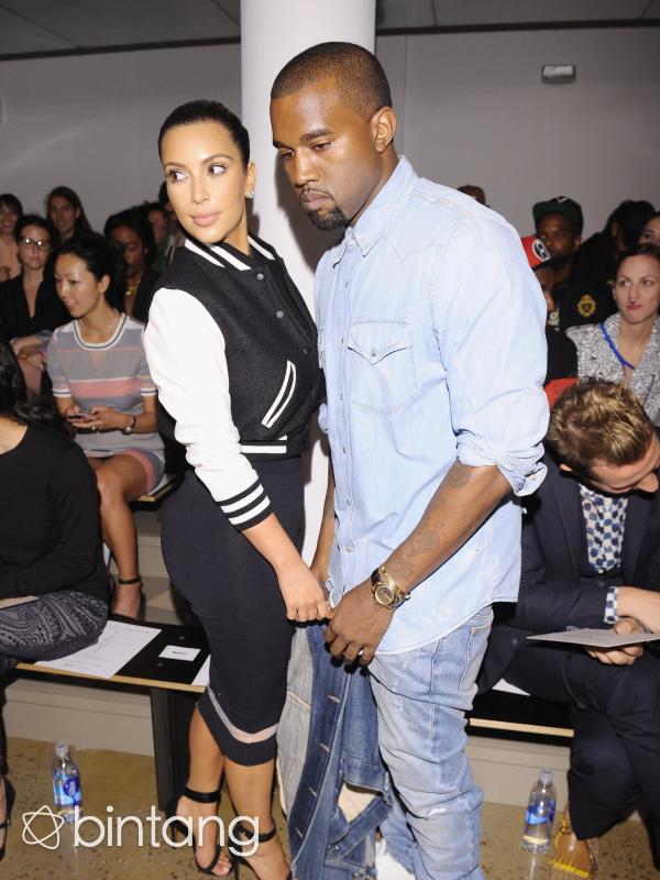 Kim Kardashian merasa putus asa melihat kondisi kesehatan Kanye West. (AFP/Bintang.com)