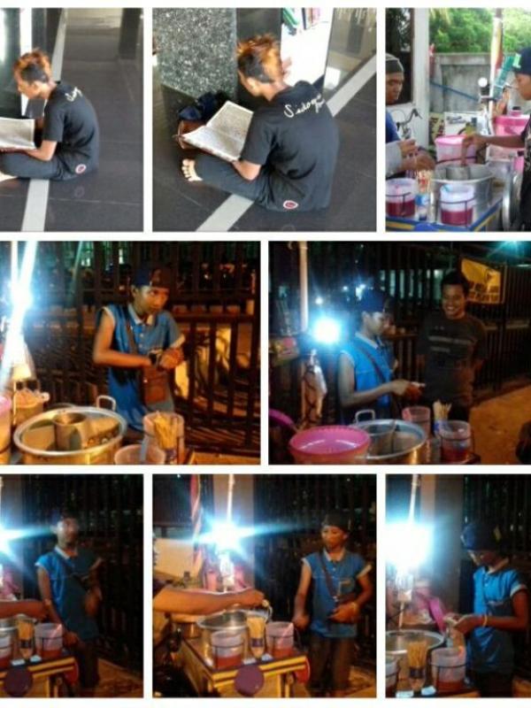 Cerita Bocah Penjual Cilok yang Hafal Alquran 25 Juz. (Foto: Facebook Masjid Hasanuddin Madjedie)