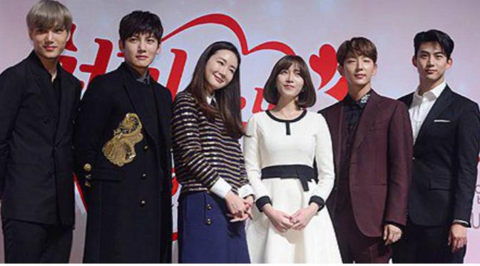 Deretan aktor ternama bermain dalam web drama, membuat fans histeris (foto; AllKPop)