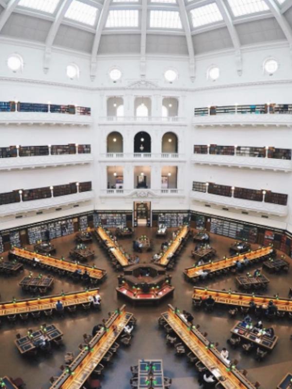 State Library of Victoria, Melbourne, Australia. (ijustwanttosnap/Instagram)
