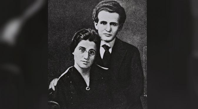 David Ben-Gurion dan istrinya, Paula Ben-Gurion (Wikipedia)