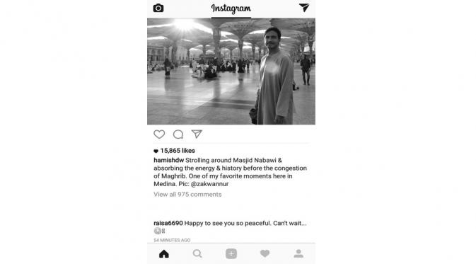 Hamish Daud Umrah, [Instagram]