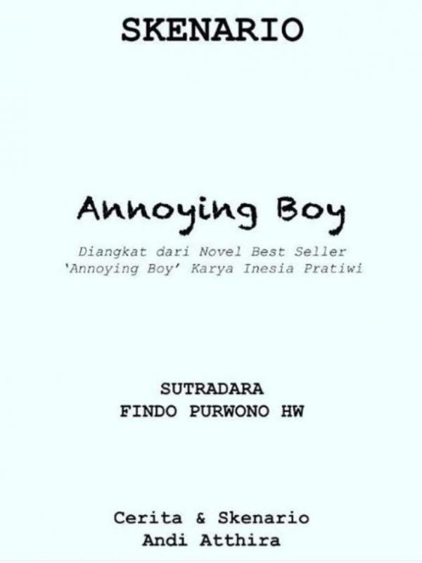 Sinetron Annoying Boy. (Instagram - @findo_hw)