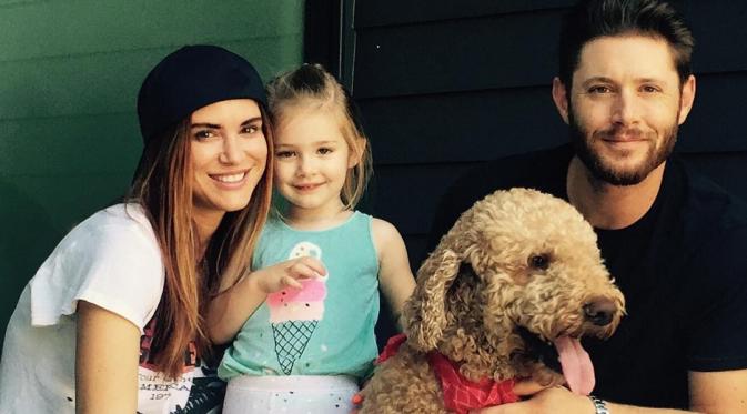 Jensen Ackles dan keluarga (Sumber: Instagram)