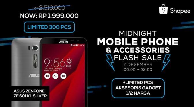 Midnight Mobile Phone Flash Sale. 