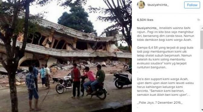 Foto-Foto Pilu Gempa Aceh dari Warga 