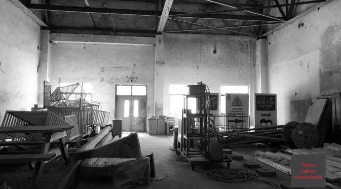 Bekas Pabrik ini mendapatkan hidup kembali setelah direnovasi menjadi tempat pertunjukan (foto : inhabitat.com)